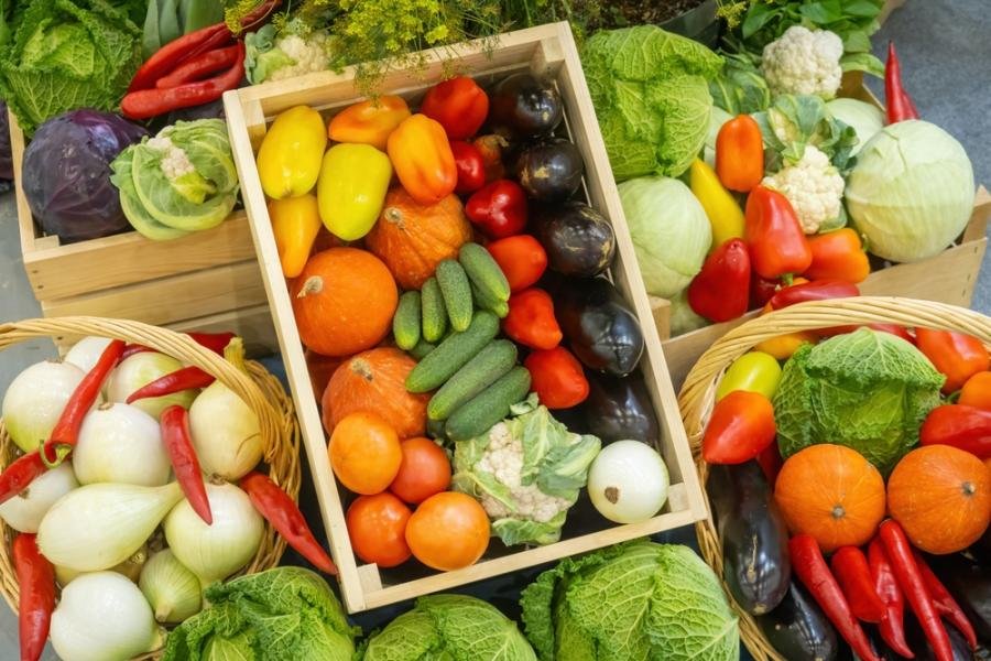 Frutas legumes e verduras da agricultura familiar